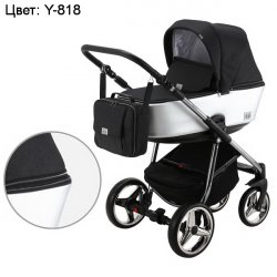 818 - Детская коляска Adamex Reggio special edition 3 в 1